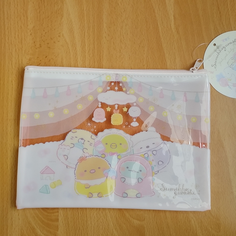 San-X Sumikko Gurashi kuji part 28 - orange pouch